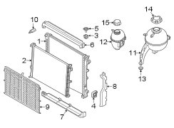 Radiator & components.