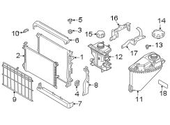 Radiator & components.