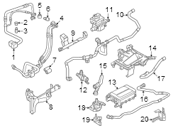 Pump. Auxiliary. Water. Battery Coolant. Engine. Auxiliary Engine Water.