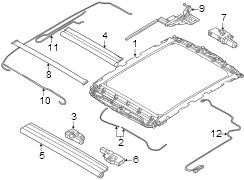 Sunroof Cable