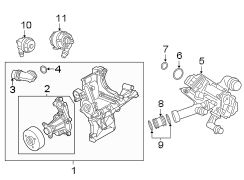 Water pump.