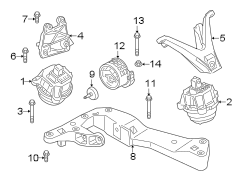 ENGINE & TRANS MOUNTING.