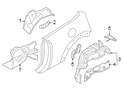 Wheel Housing Side Panel (Rear)