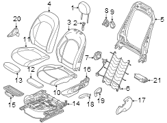 Seat Back Cushion Cover