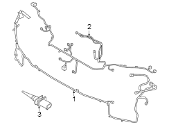 Parking Aid System Wiring Harness (Front)