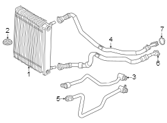 Oil cooler.