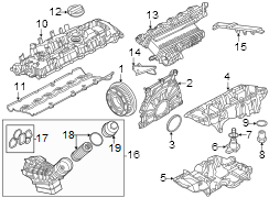 Engine parts.