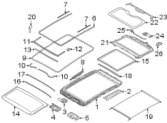 Sunroof Control Module