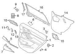 Door Panel Insert (Front)