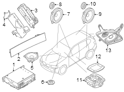 Radio. RP Head Unit High 4. 