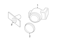 Parking Aid Sensor Housing (Front)