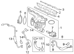 TURBOCHARGER & COMPONENTS.