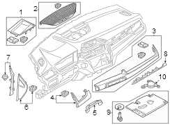 Instrument Panel Molding (Lower)