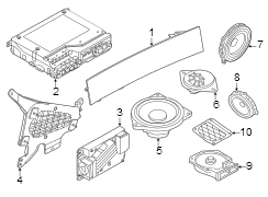 Amplifier mount bracket. Bracket RAM. 