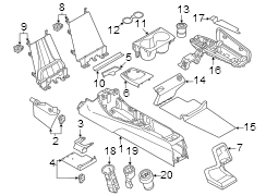 Console Panel (Front, Rear)