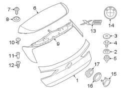 Liftgate Latch Release Switch