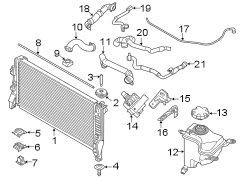 RADIATOR & COMPONENTS.