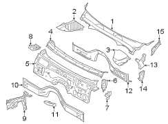 Cowl Molding