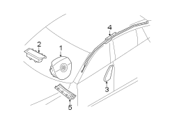 RESTRAINT SYSTEMS. AIR BAG COMPONENTS.