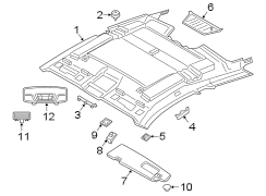 Headliner Trim Plug (Right)