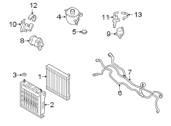 Radiator & components.