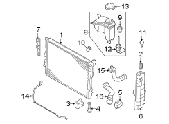 RADIATOR & COMPONENTS.