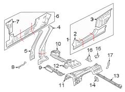 PILLARS. ROCKER & FLOOR. HINGE PILLAR. ROCKER PANEL. UNISIDE.