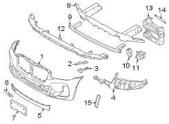 Bumper Trim (Front, Upper, Lower)