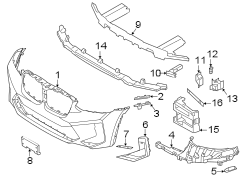 Grille Bracket (Right)