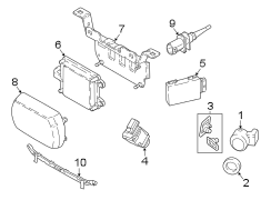 Parking Aid System Wiring Harness (Front)