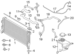 RADIATOR & COMPONENTS.