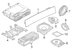 Speaker Cover (Left)