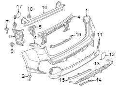 Valance Panel (Rear, Lower). Valance Panel. Bumper.