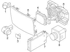 Parking Aid Sensor Bracket