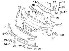 Parking Aid Sensor Bracket