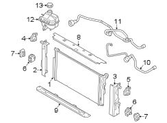 RADIATOR & COMPONENTS.