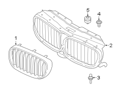 Grille (Left, Front, Upper)