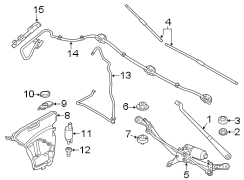 Washer Fluid Reservoir Filler Pipe