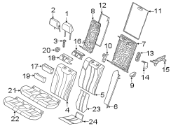 Seat Back Frame (Upper)