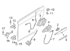 Door Latch Cable