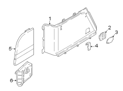 Trunk Trim Panel (Left, Rear, Upper)