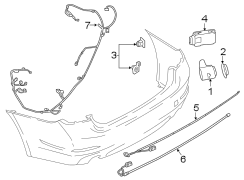 Parking Aid Sensor Bracket