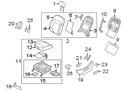 Seat Back Assembly (Front)