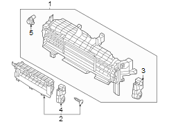 Radiator Shutter Assembly (Lower)