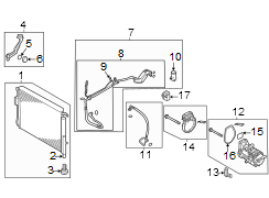 A/C Refrigerant Suction Hose