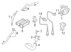 Evaporative Emissions System Lines (Front)