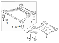 Suspension Subframe Crossmember