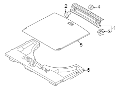 Trunk Floor Storage Box (Rear, Lower). Trunk Floor Storage Box.