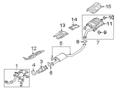 Exhaust Muffler (Left)