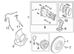 Disc Brake Kit (Left, Front)